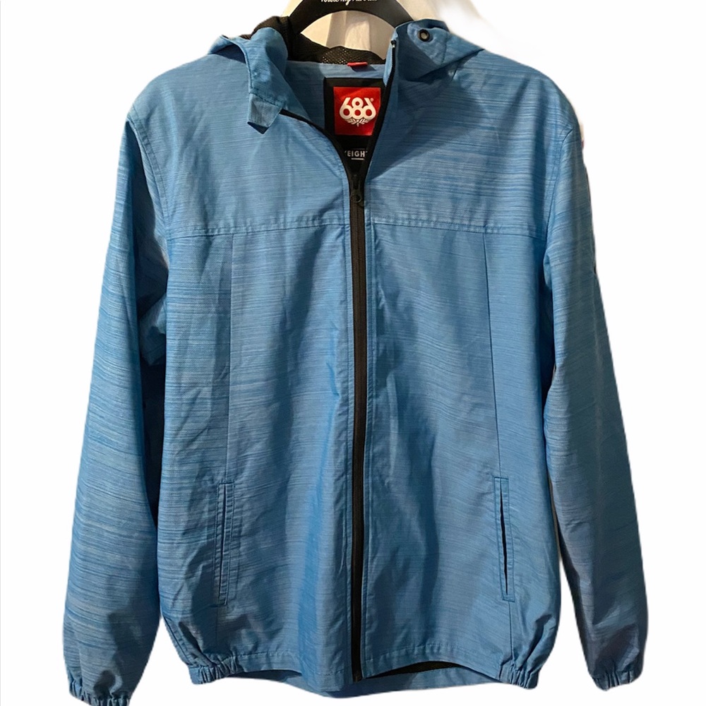 686 Unix snowboarding jacket.
